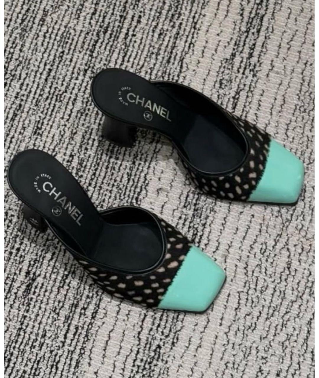 CHANEL Мульти туфли, фото 3