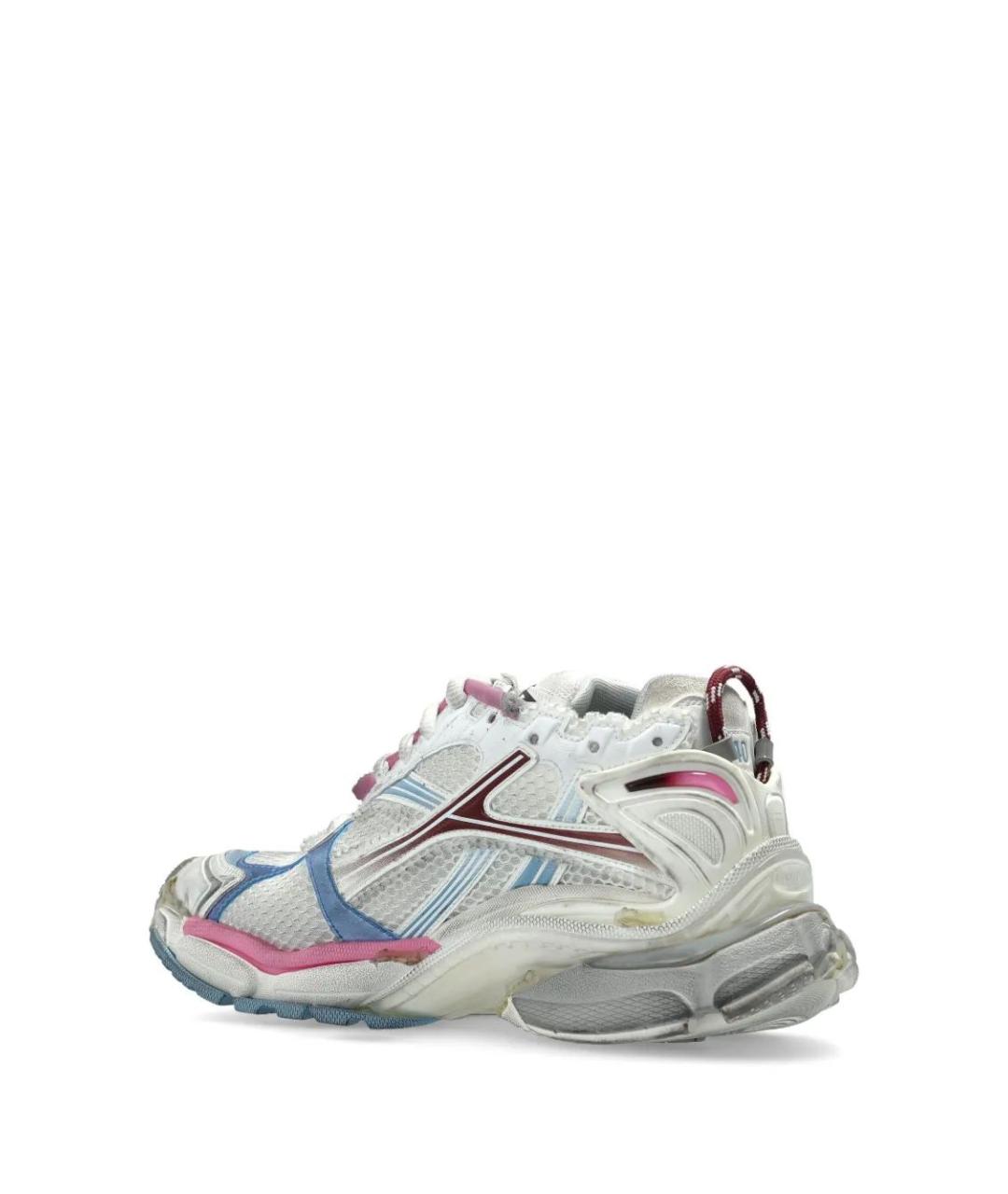 BALENCIAGA Белые синтетические кроссовки, фото 3
