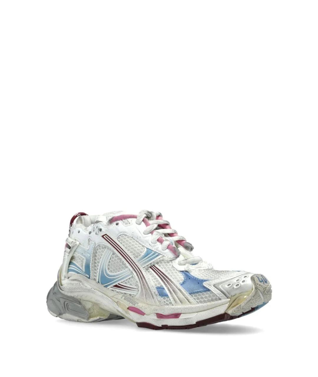 BALENCIAGA Белые синтетические кроссовки, фото 2