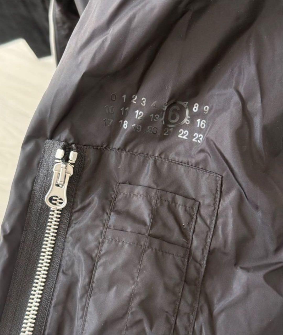 MM6 MAISON MARGIELA Черная куртка, фото 4