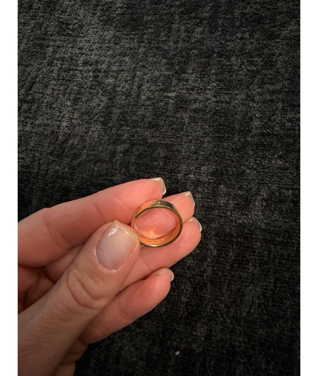 CARTIER Золотое кольцо из желтого золота, фото 3