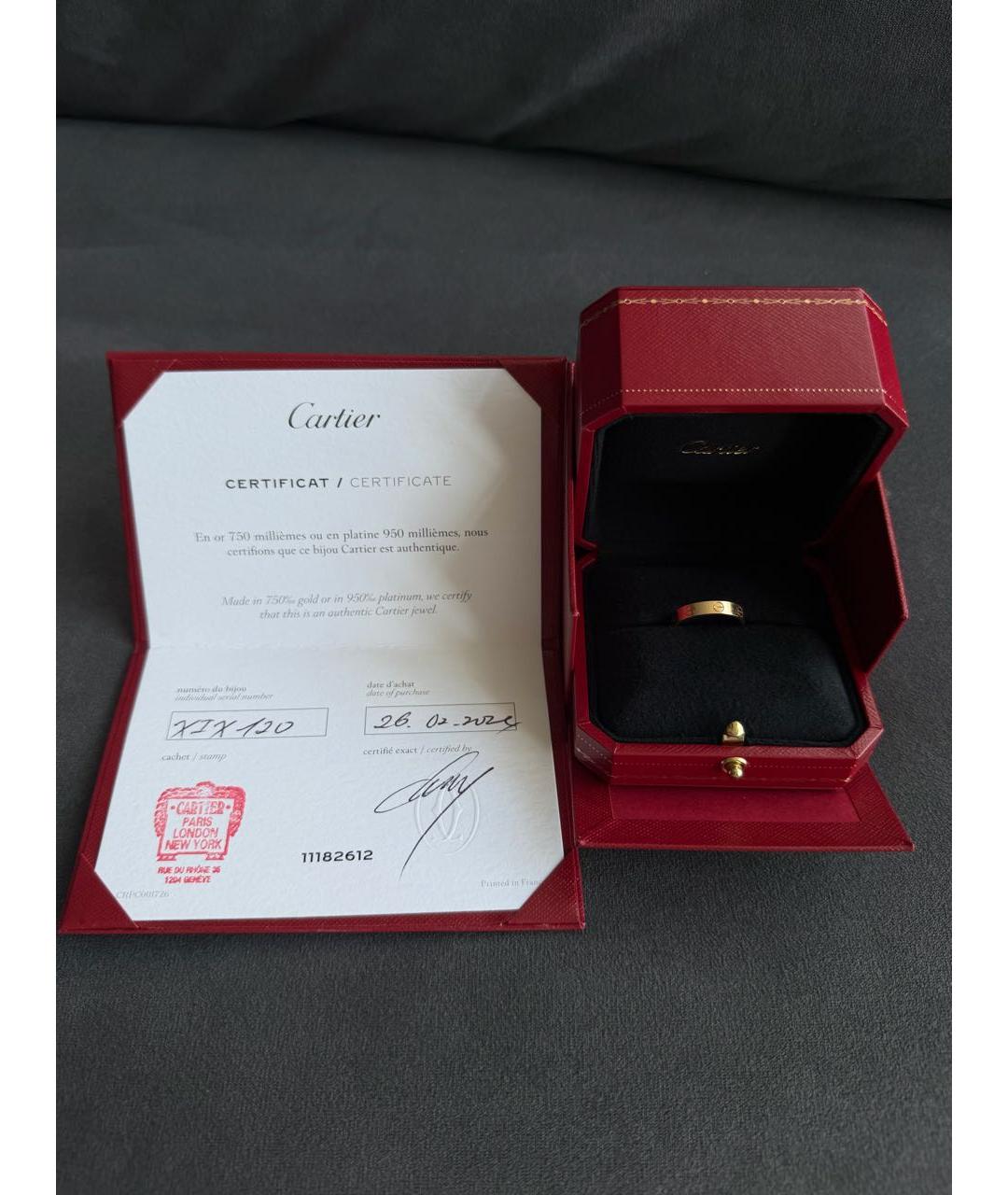CARTIER Золотое кольцо из желтого золота, фото 5