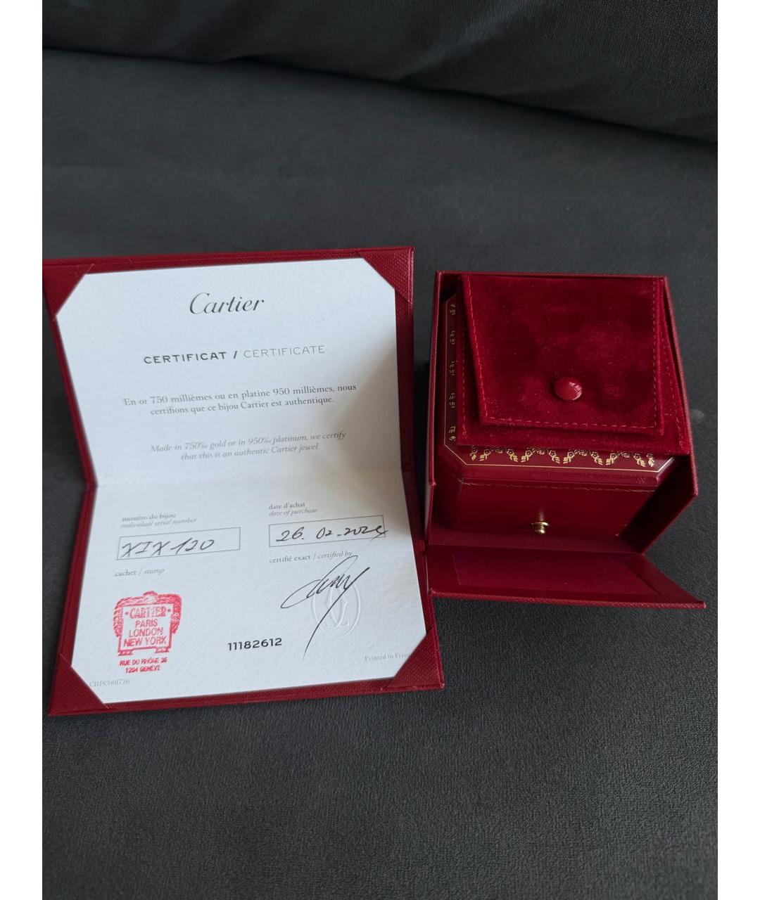 CARTIER Золотое кольцо из желтого золота, фото 6