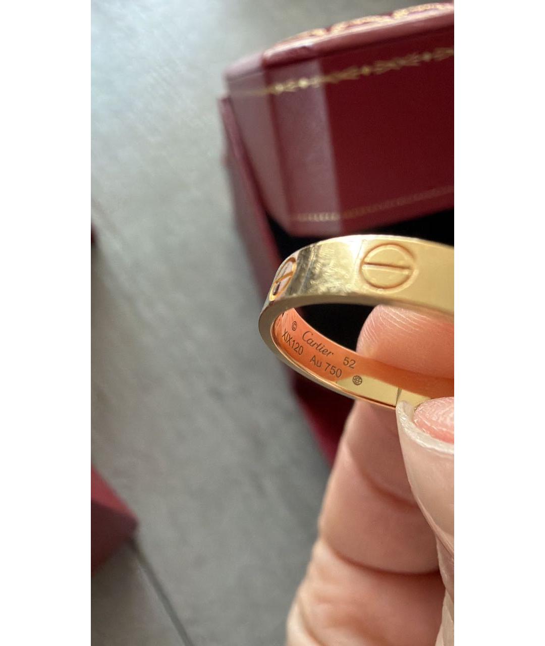 CARTIER Золотое кольцо из желтого золота, фото 4