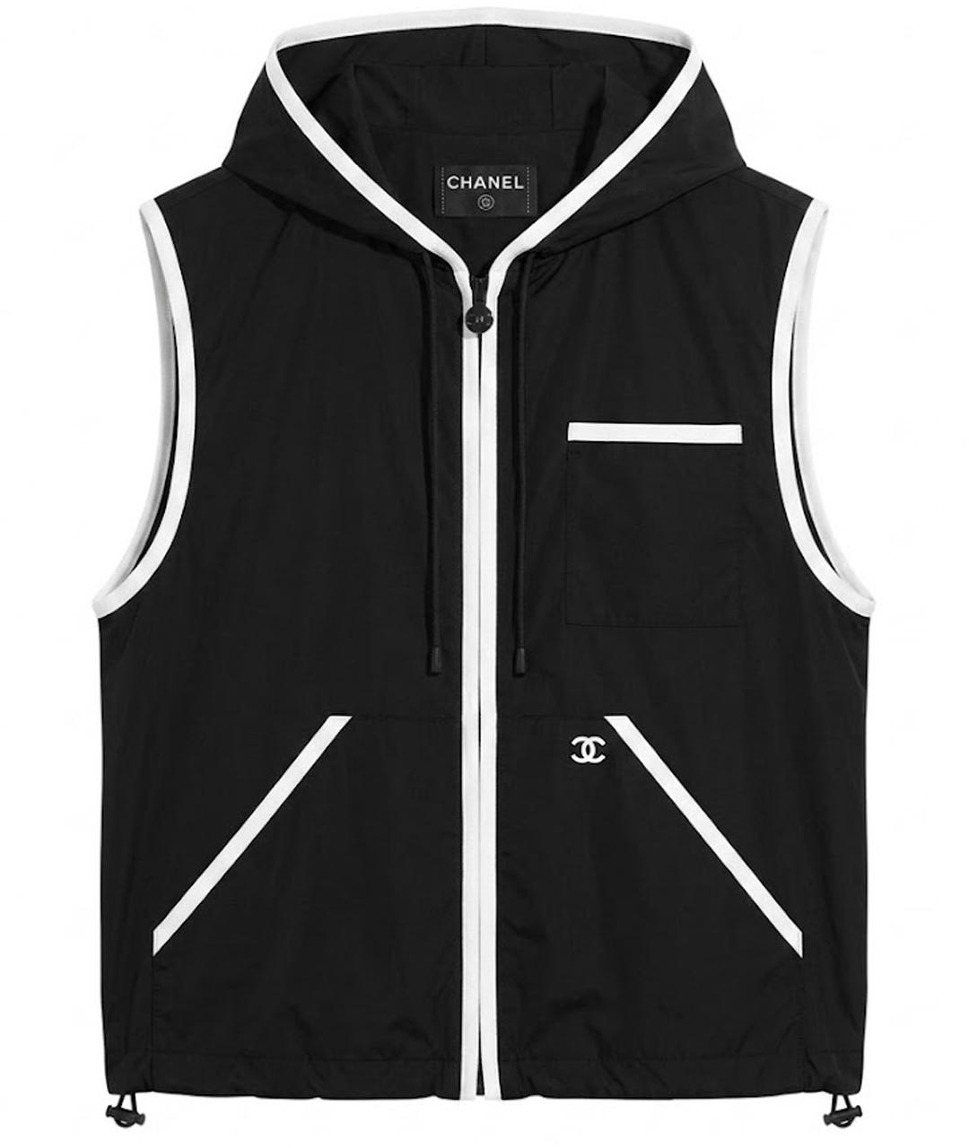 CHANEL Черный жилет, фото 1