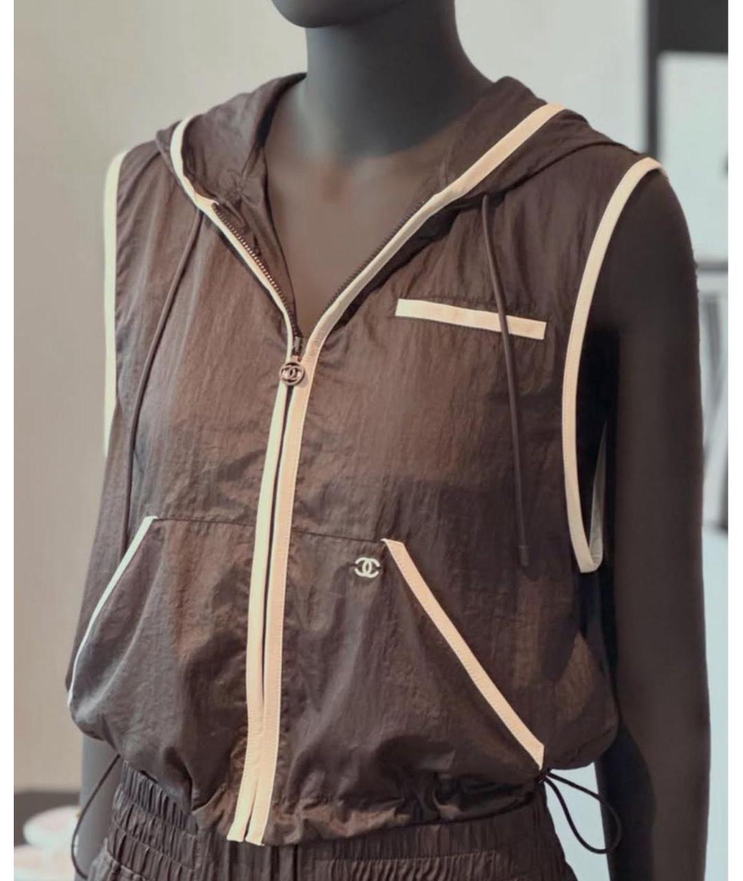 CHANEL Черный жилет, фото 3