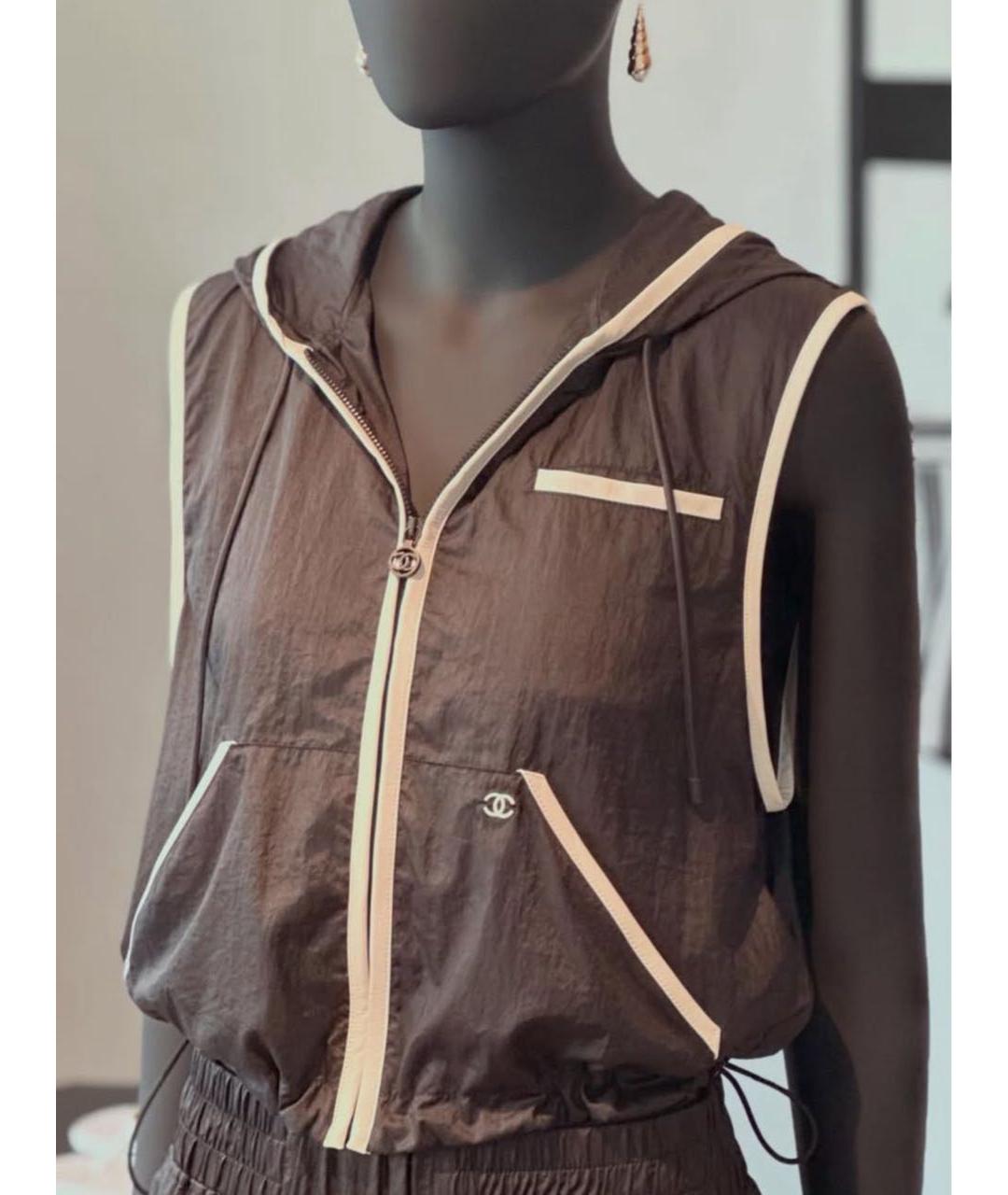 CHANEL Черный жилет, фото 2