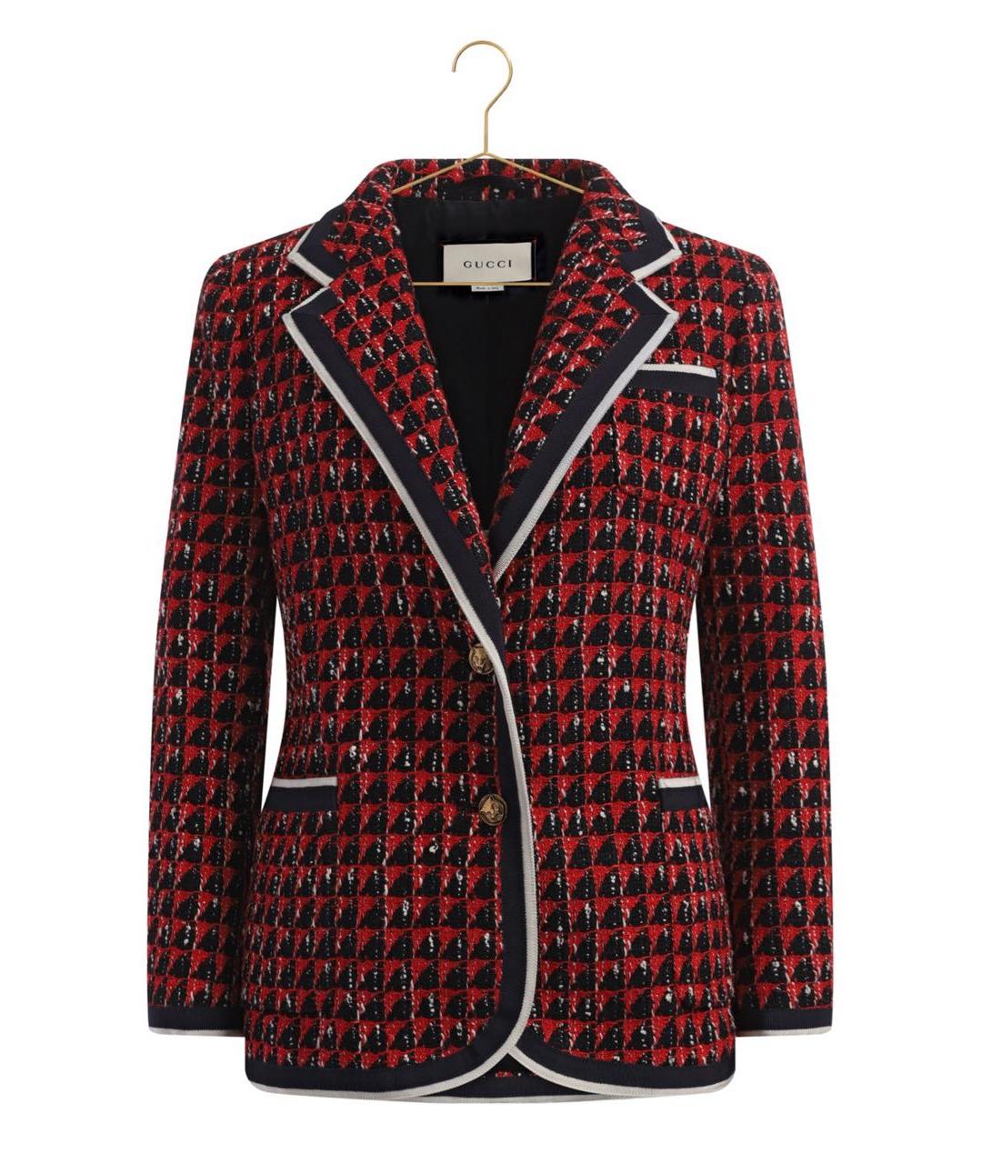 GUCCI Красный жакет/пиджак, фото 7