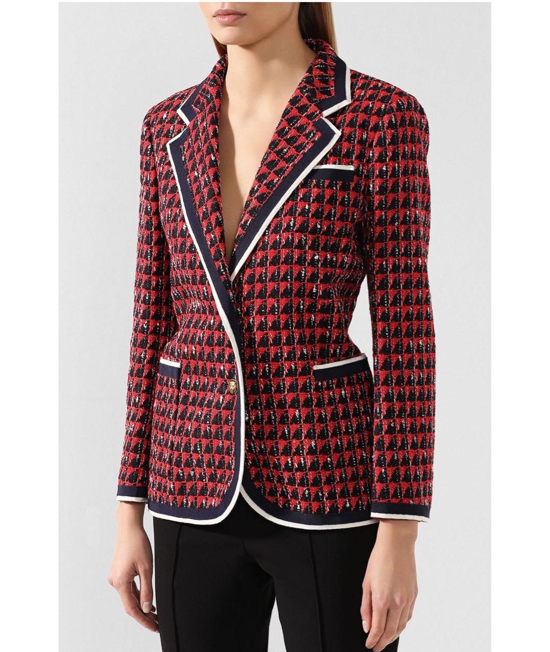 GUCCI Красный жакет/пиджак, фото 2