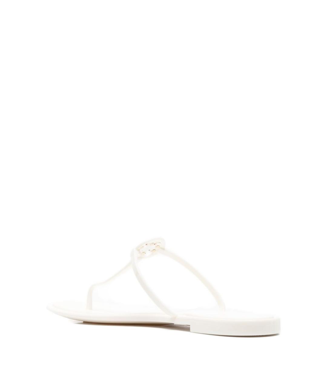 TORY BURCH Белые шлепанцы, фото 2