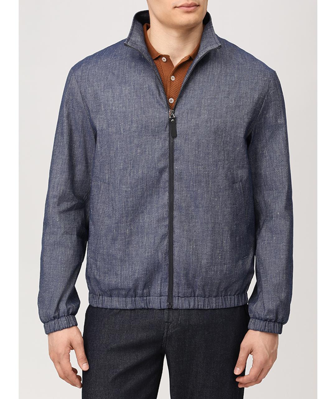 CANALI Синяя куртка, фото 4