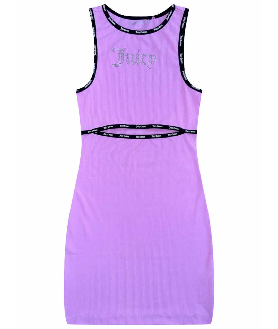 JUICY COUTURE Розовое полиэстеровое повседневное платье, фото 1