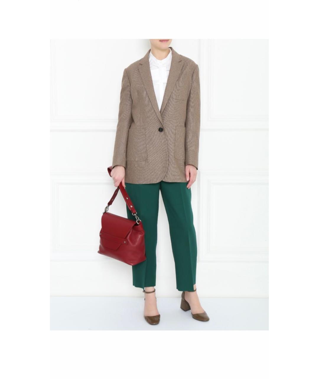 JIL SANDER Белая хлопковая блузы, фото 6