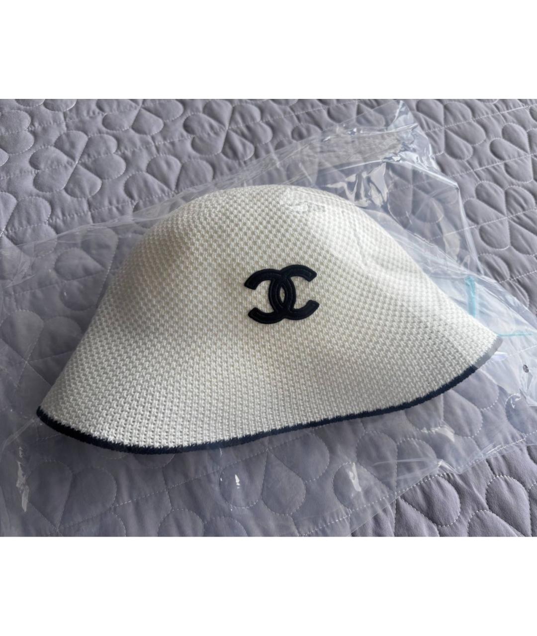 CHANEL Белая панама, фото 2