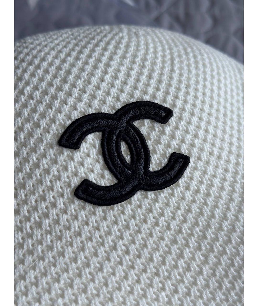 CHANEL Белая панама, фото 5