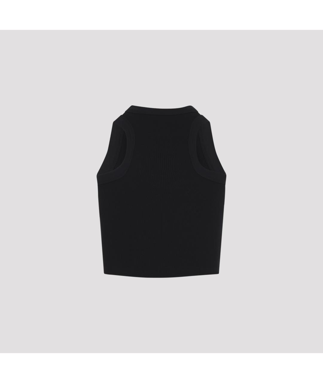 GIVENCHY Черная хлопковая майка, фото 2