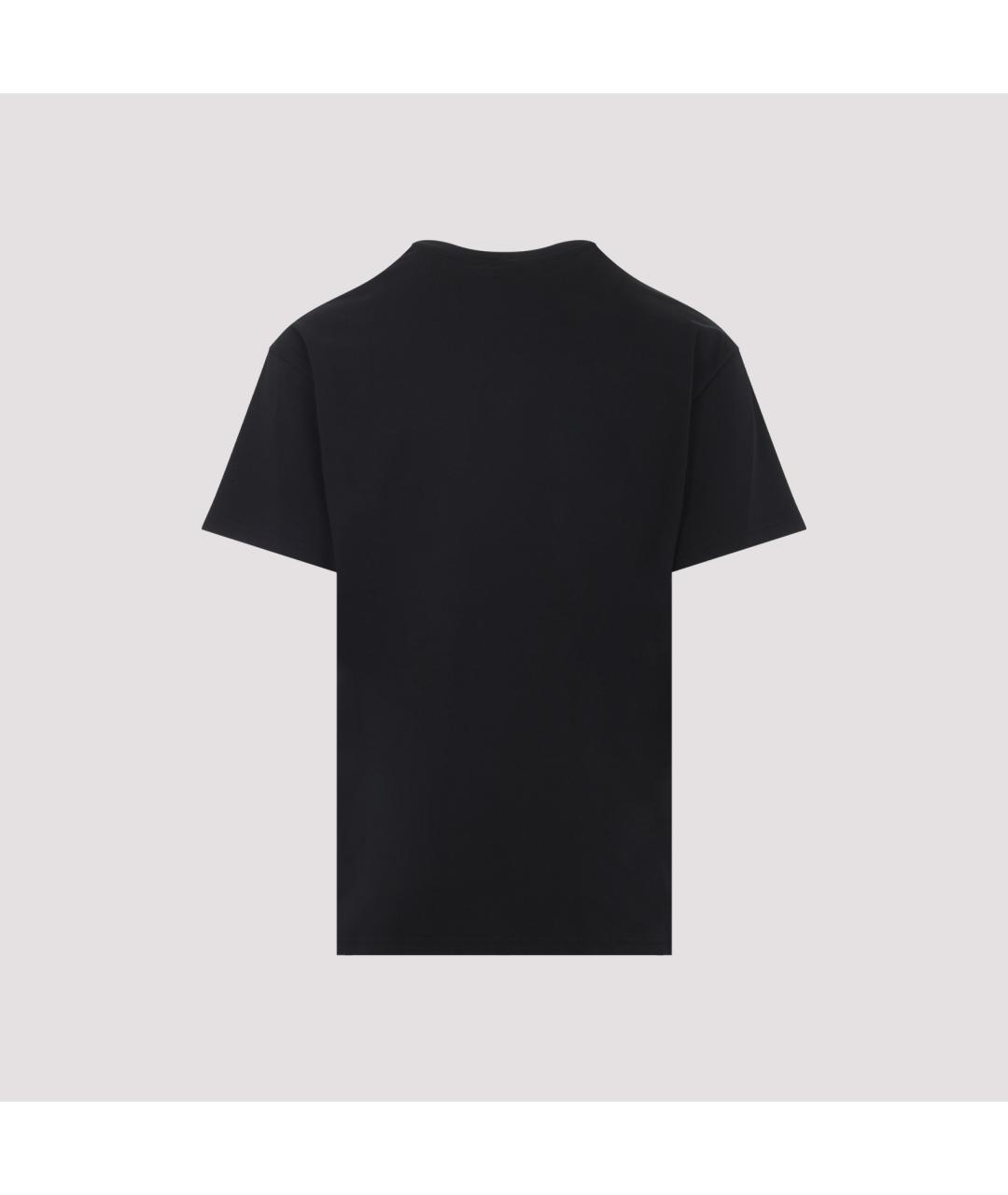 GIVENCHY Черная хлопковая футболка, фото 4