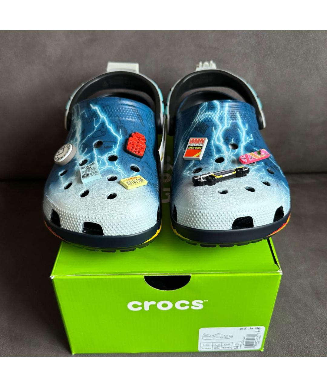 CROCS Мульти резиновые шлепанцы, фото 2