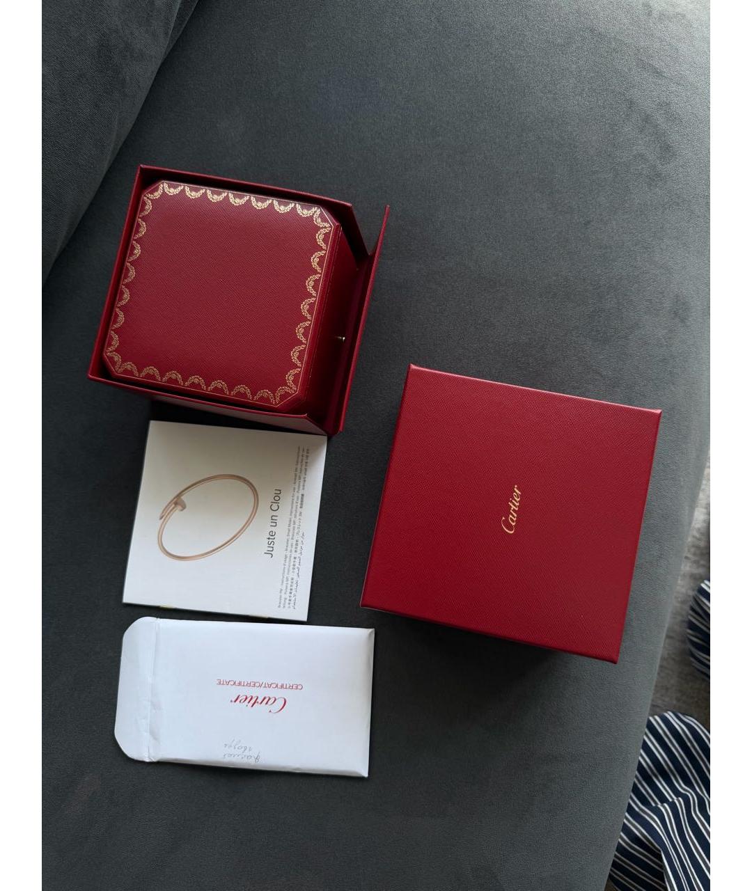 CARTIER Золотой браслет из желтого золота, фото 4