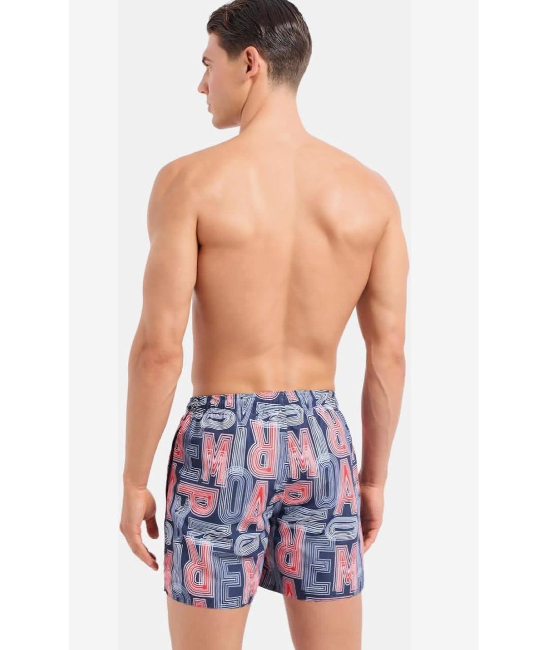 EMPORIO ARMANI Мульти полиэстеровые шорты, фото 3