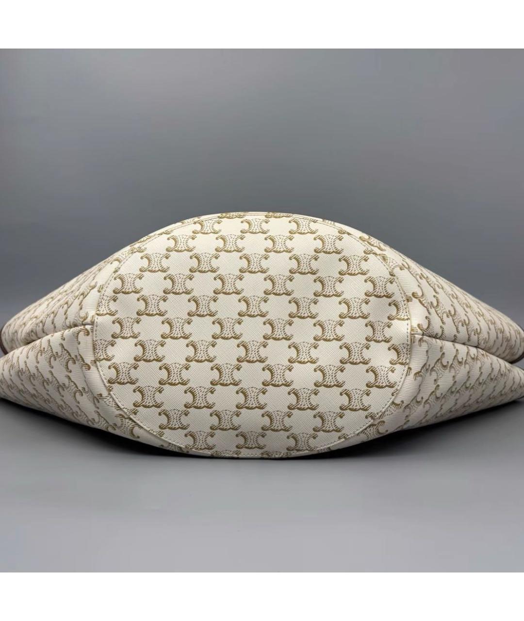 CELINE Бежевая сумка тоут, фото 4