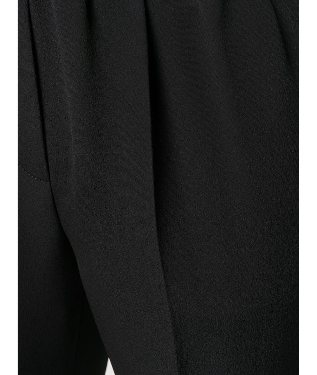 BRUNELLO CUCINELLI Черные ацетатные брюки узкие, фото 4