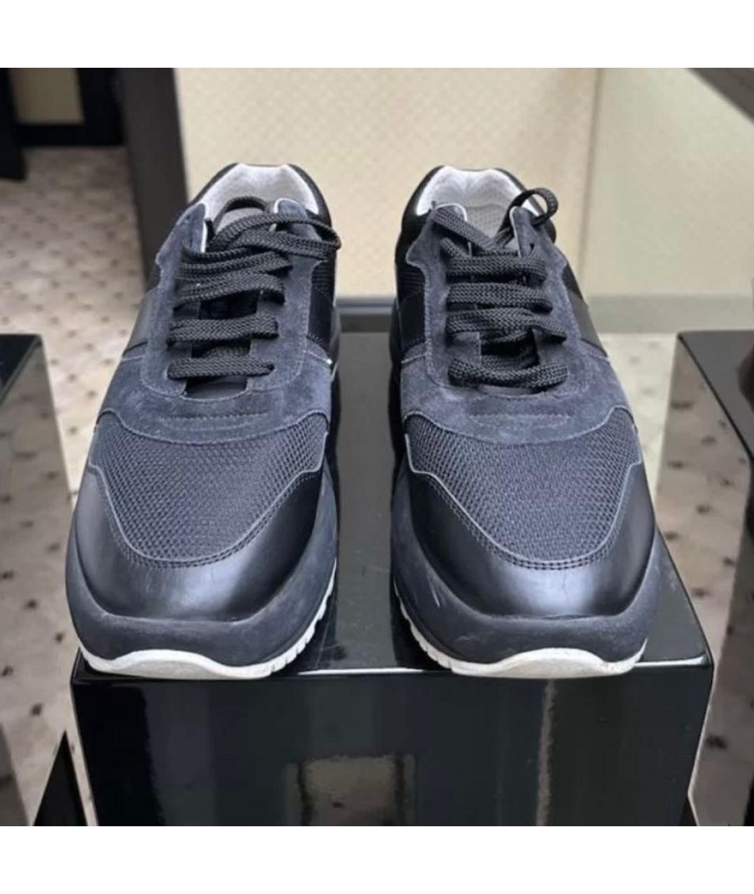 CELINE Черные замшевые кроссовки, фото 6