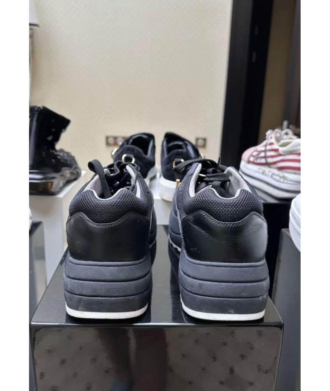 CELINE Черные замшевые кроссовки, фото 7