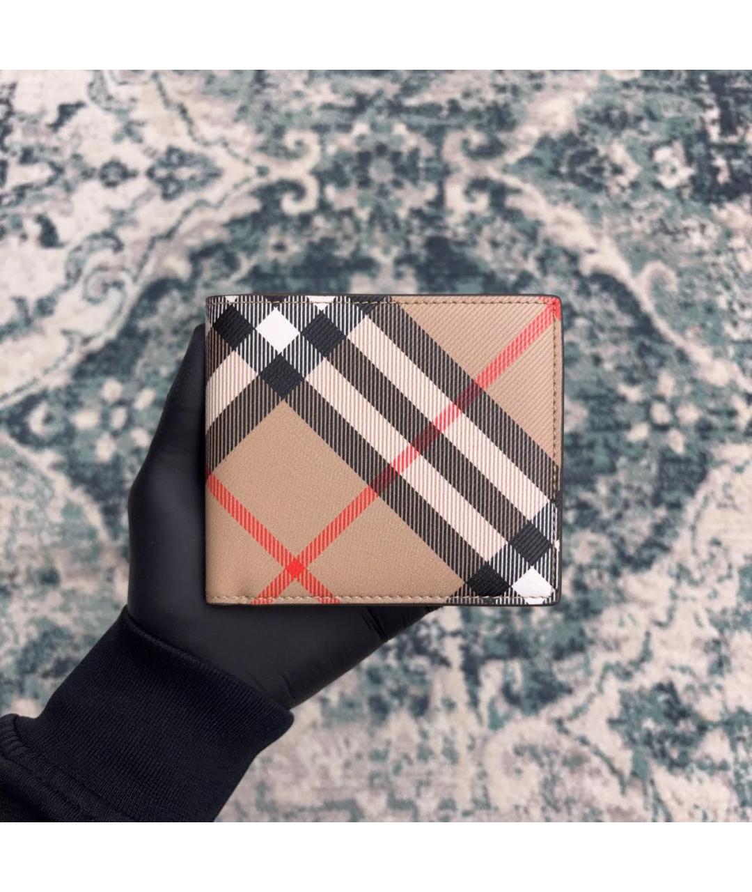 BURBERRY Бежевый кошелек, фото 2