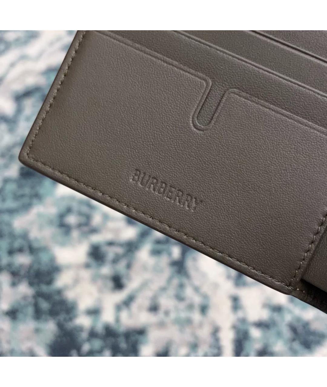 BURBERRY Бежевый кошелек, фото 8