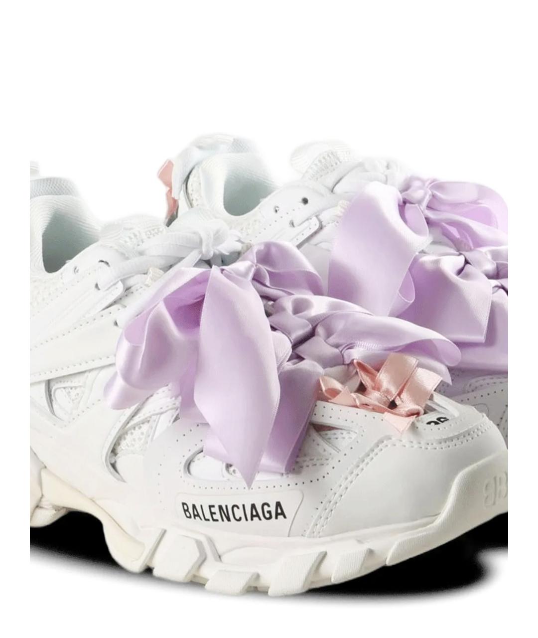 BALENCIAGA Белые кроссовки, фото 4