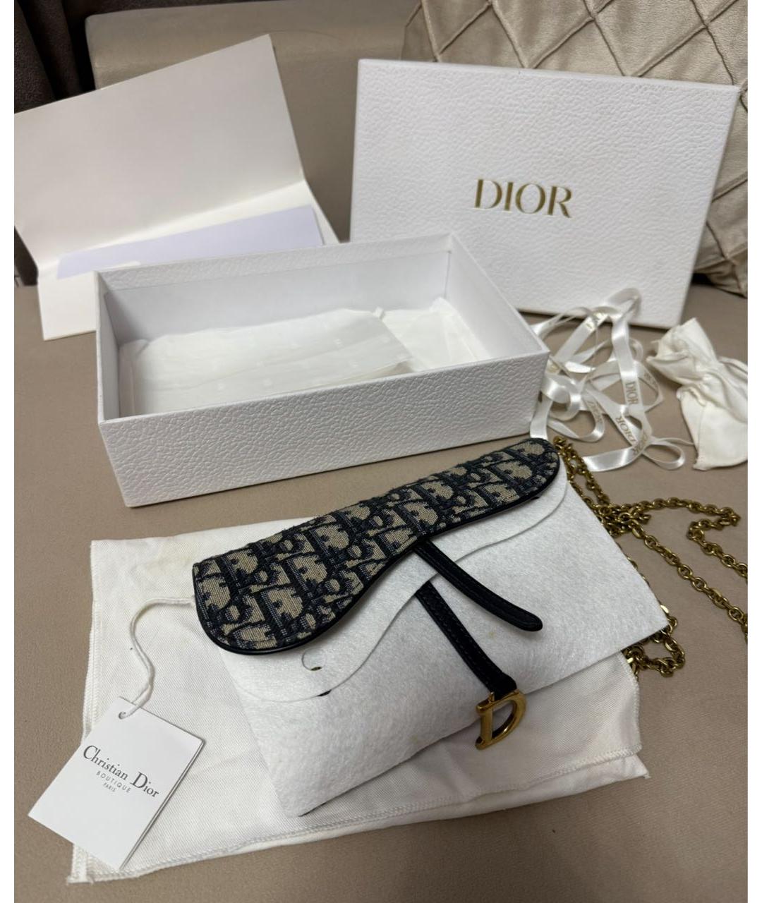 CHRISTIAN DIOR Черная сумка через плечо, фото 4