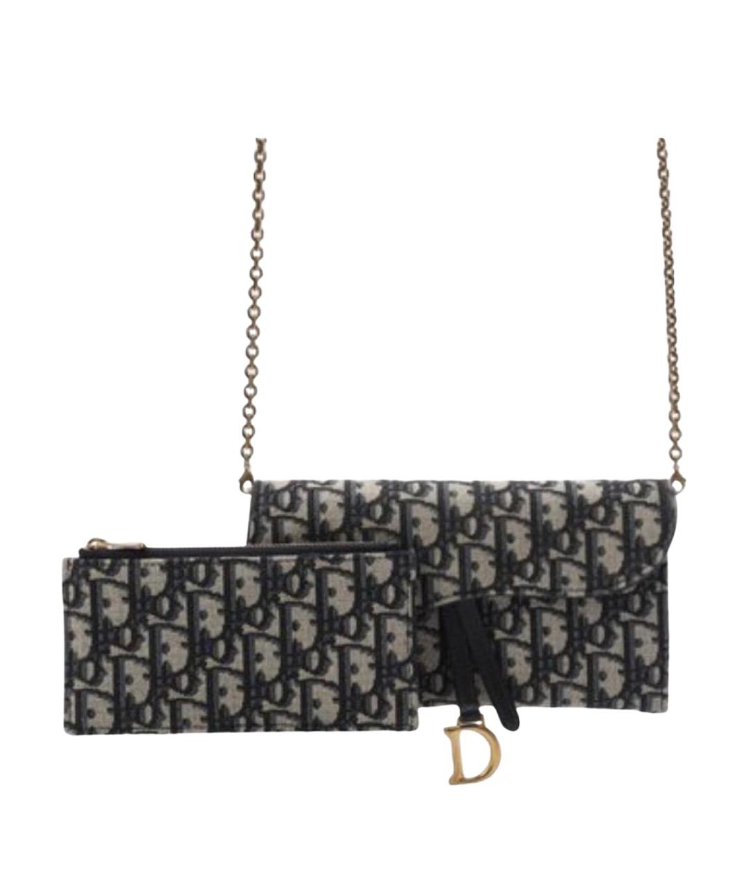 CHRISTIAN DIOR Черная сумка через плечо, фото 1