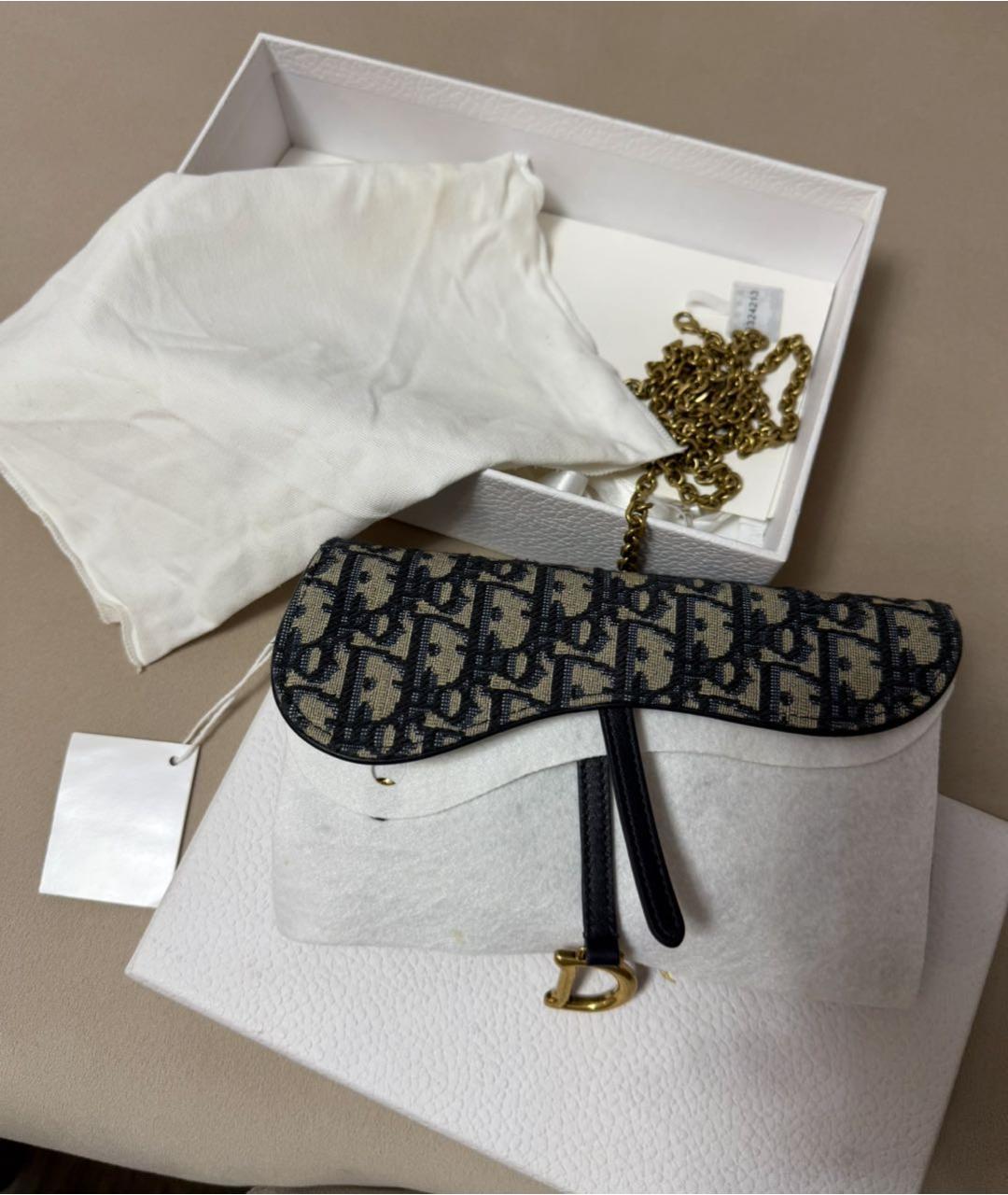 CHRISTIAN DIOR Черная сумка через плечо, фото 2