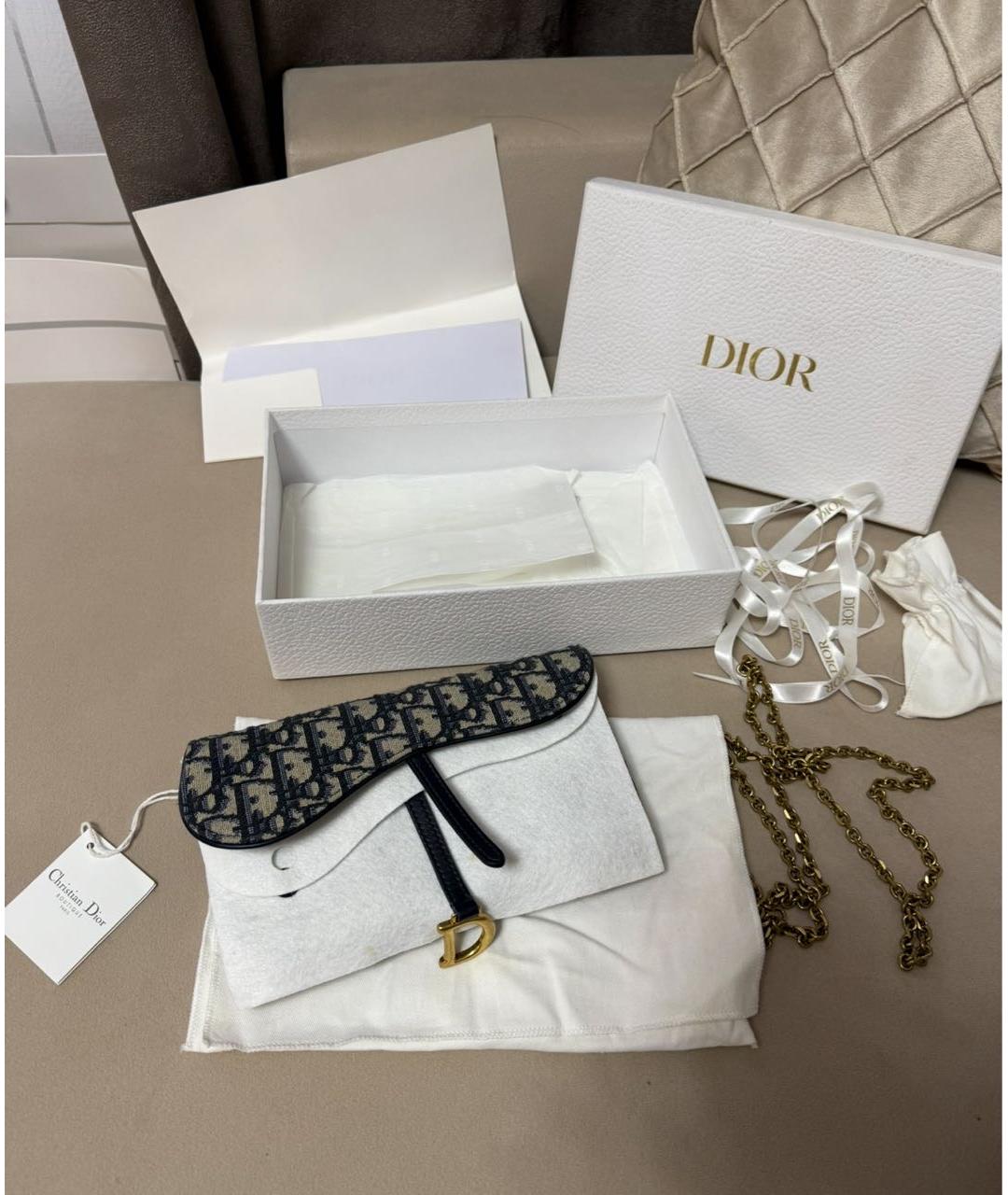 CHRISTIAN DIOR Черная сумка через плечо, фото 3