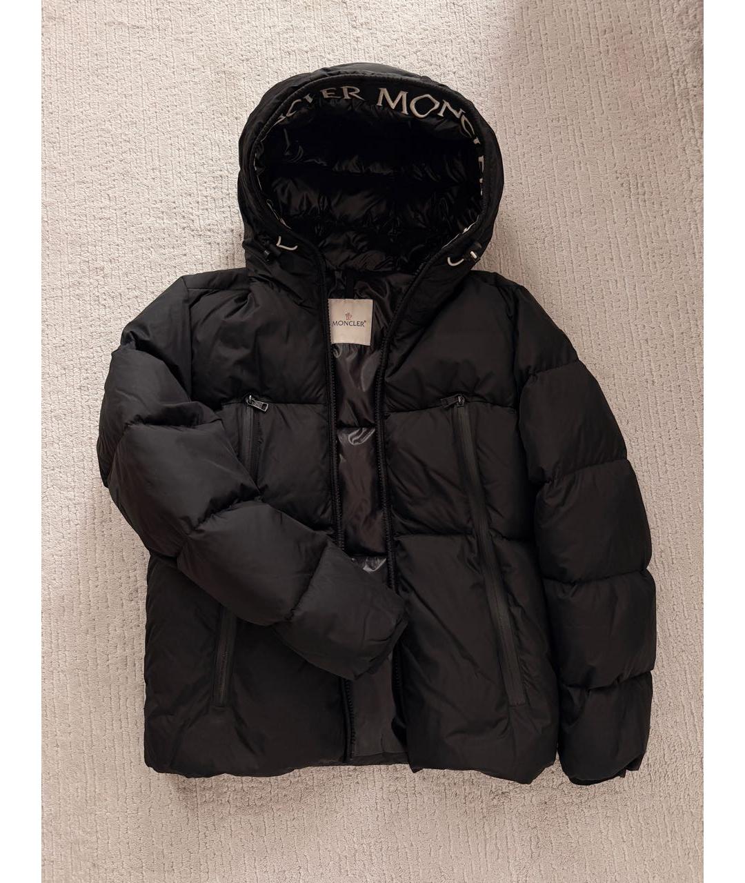MONCLER Черная куртка, фото 8