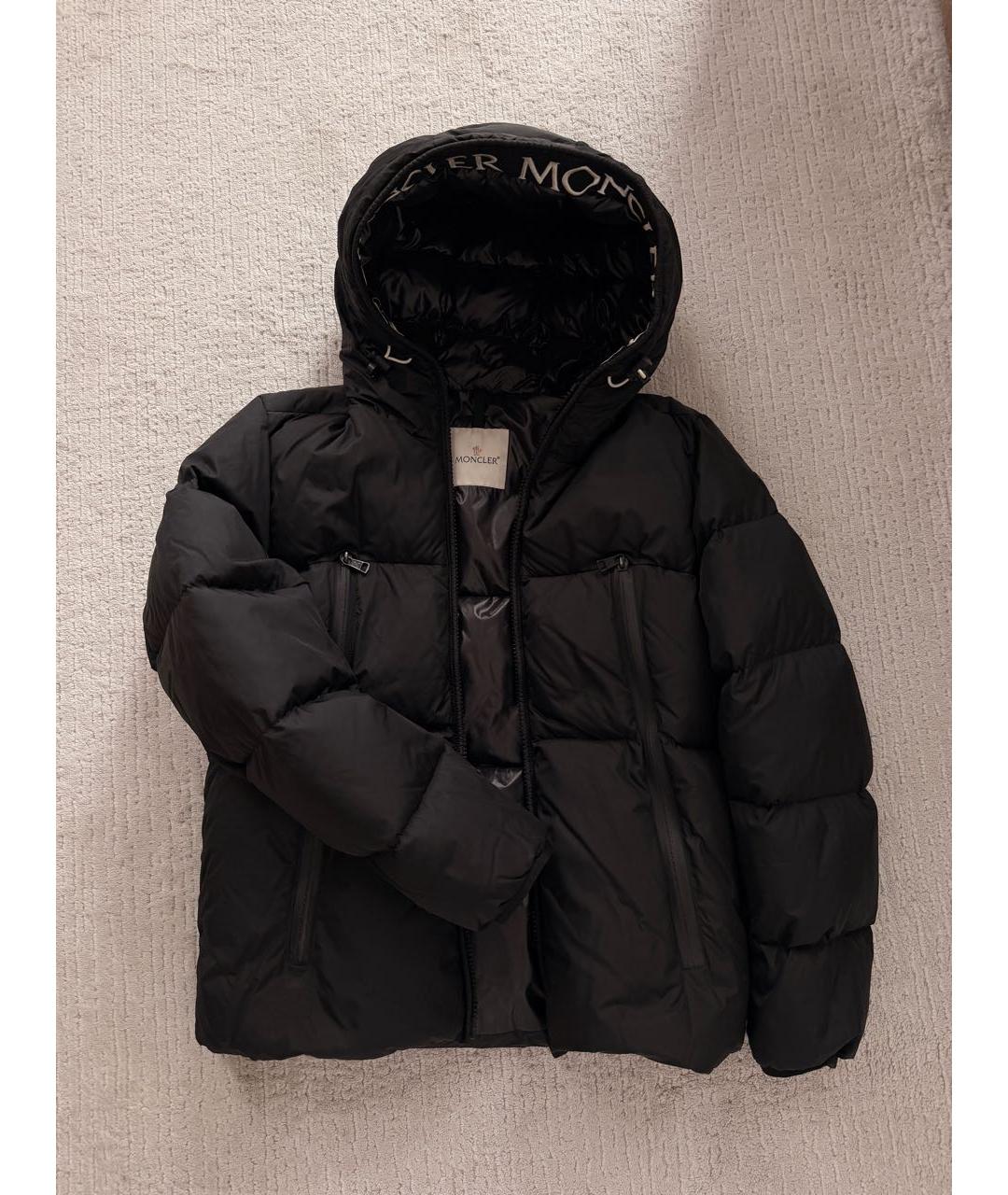 MONCLER Черная куртка, фото 3