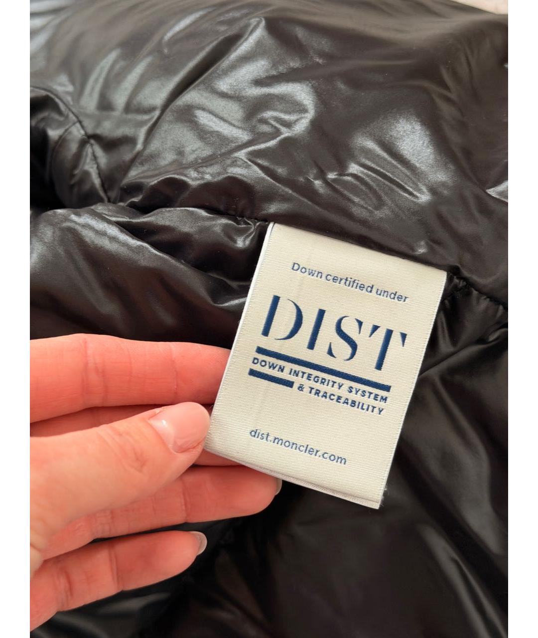 MONCLER Черная куртка, фото 4