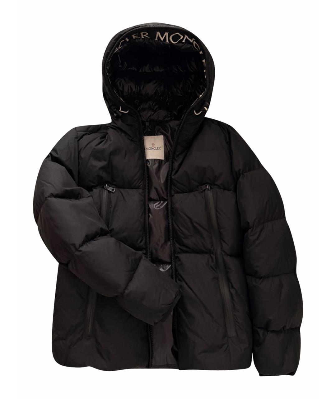 MONCLER Черная куртка, фото 1