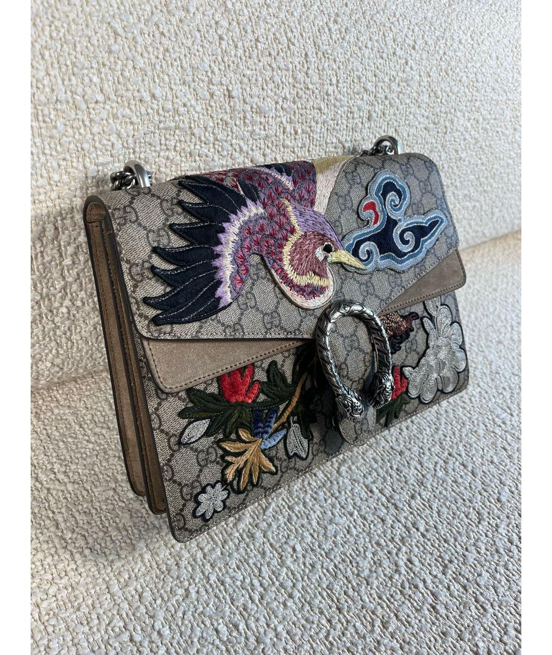 GUCCI Бежевая сумка с короткими ручками, фото 2