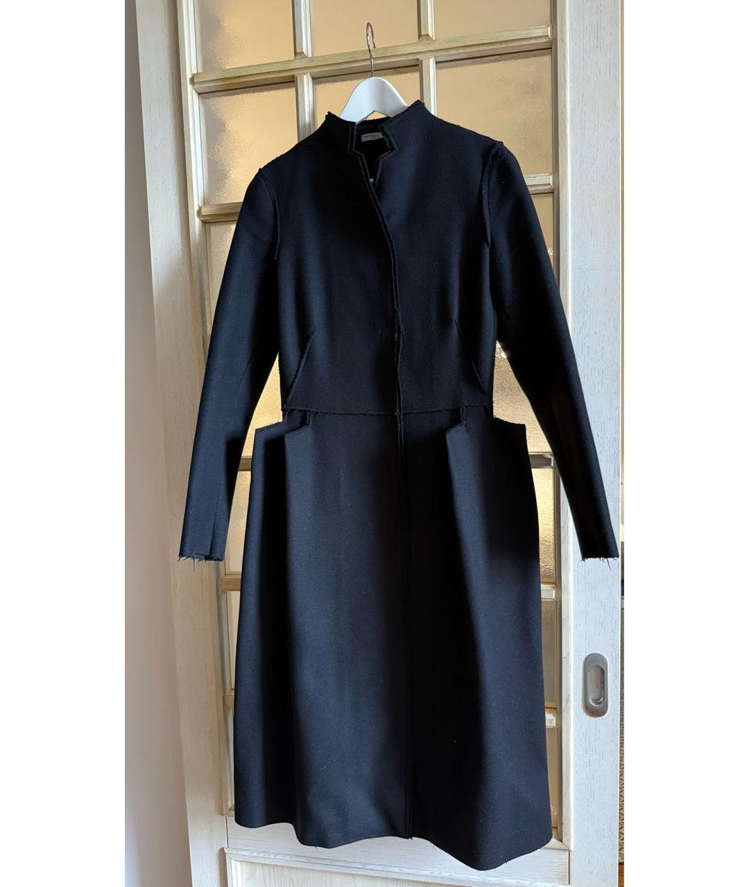 BOTTEGA VENETA Черное шерстяное пальто, фото 8