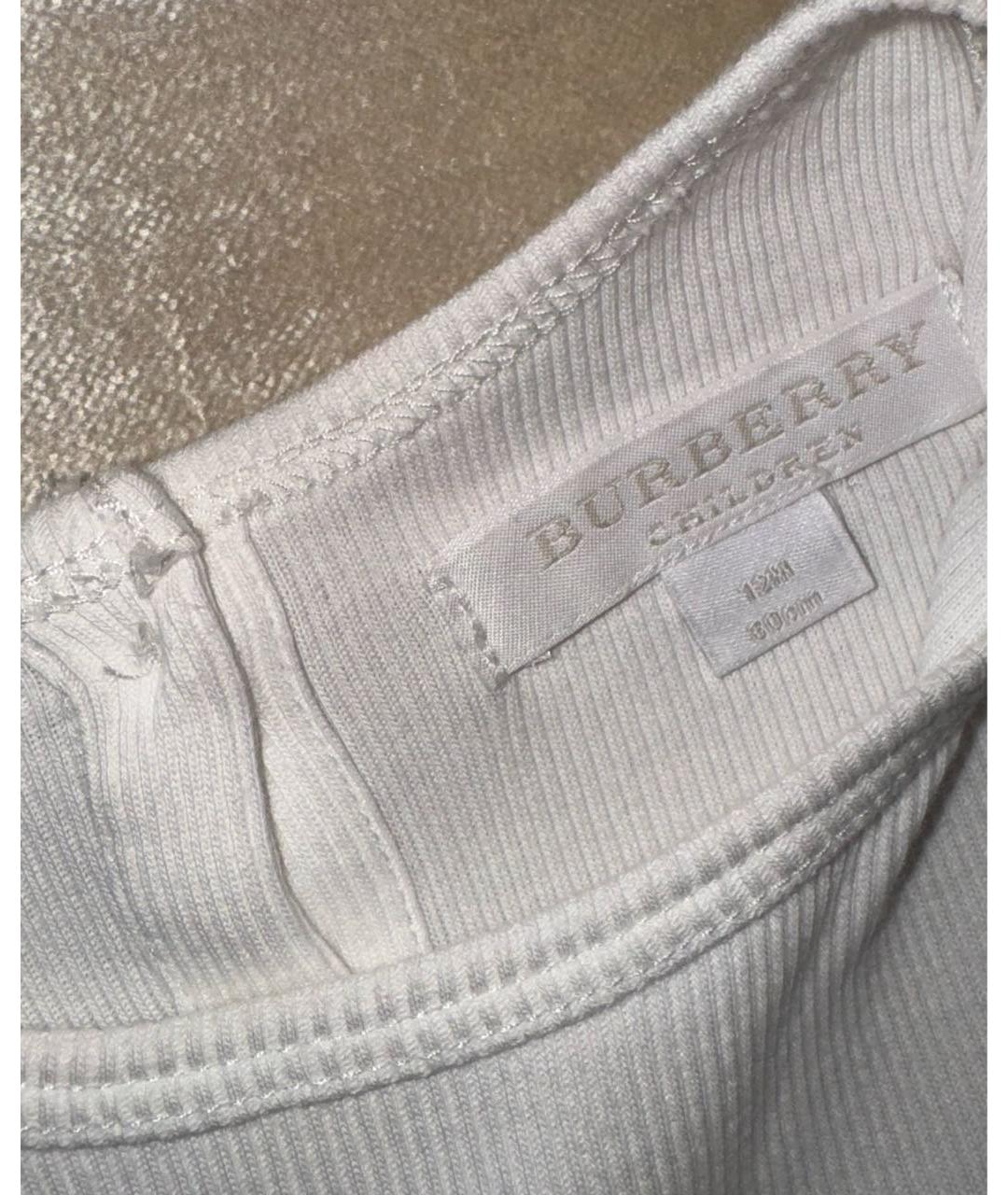 BURBERRY Желтый боди/ползунок, фото 5