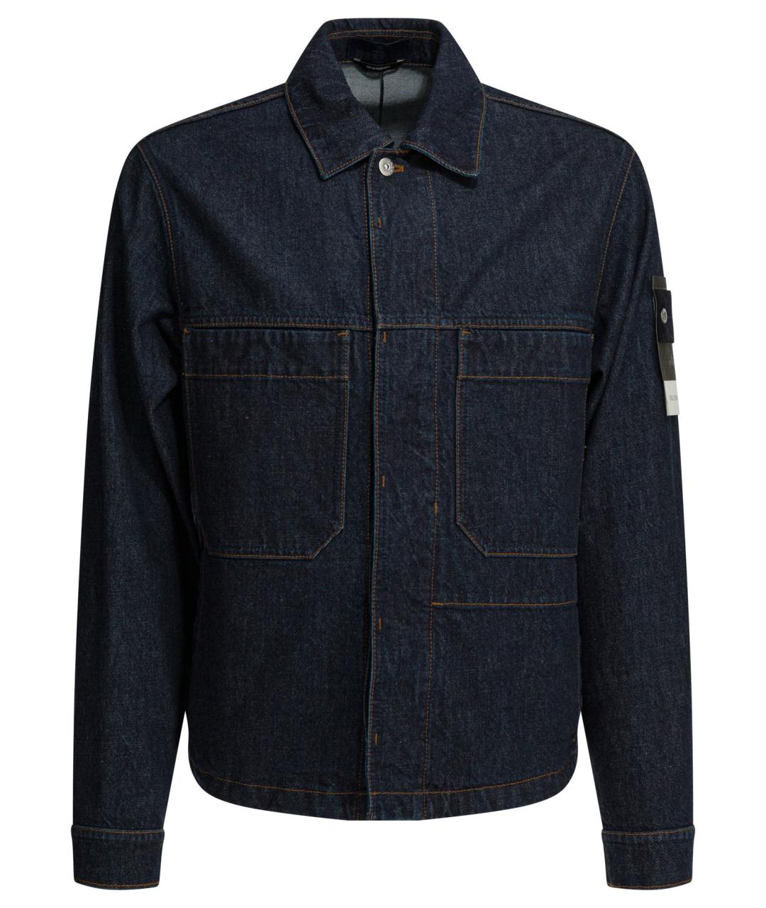 STONE ISLAND Синяя хлопковая куртка, фото 1