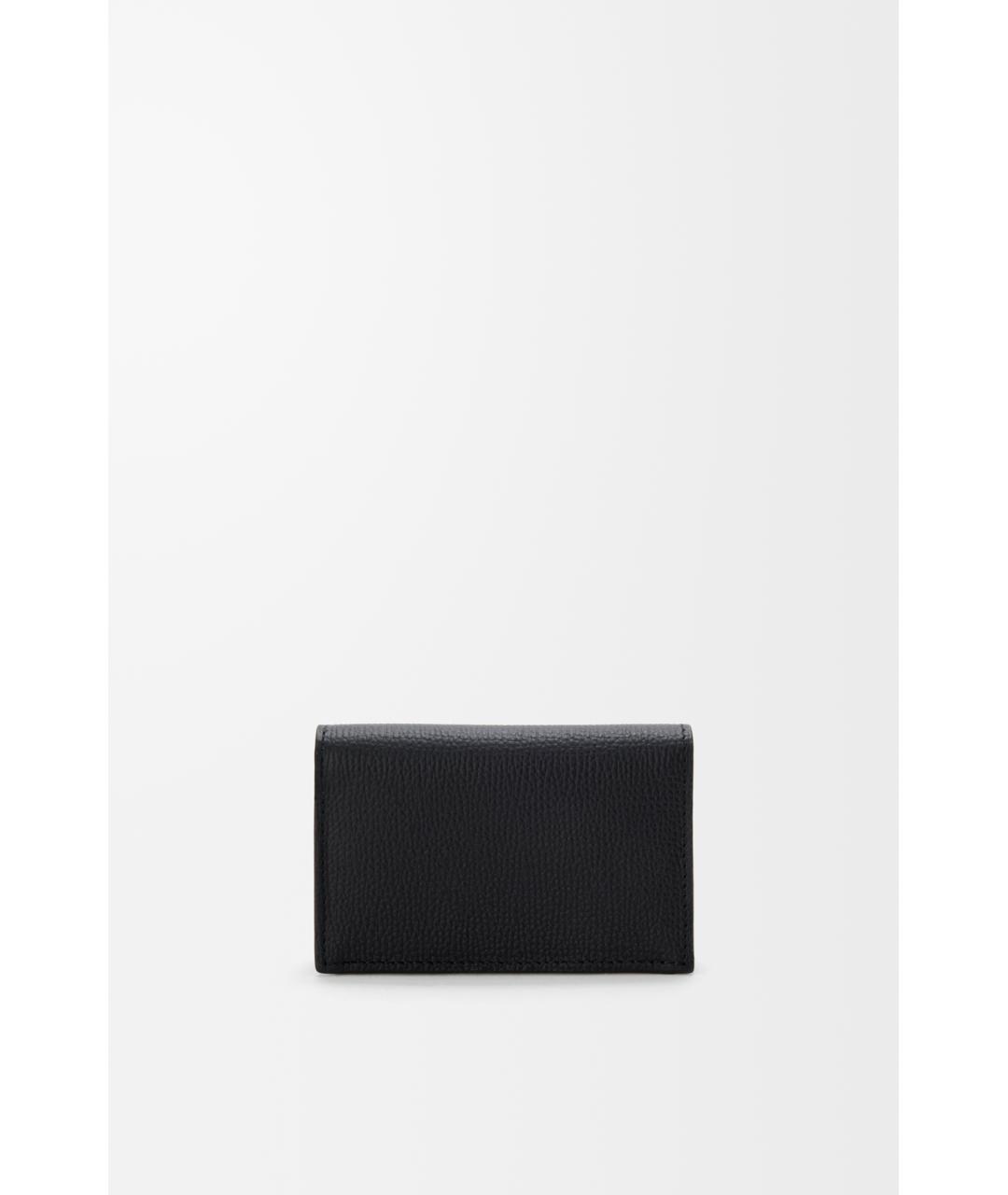 LOEWE Черный кожаный кошелек, фото 4