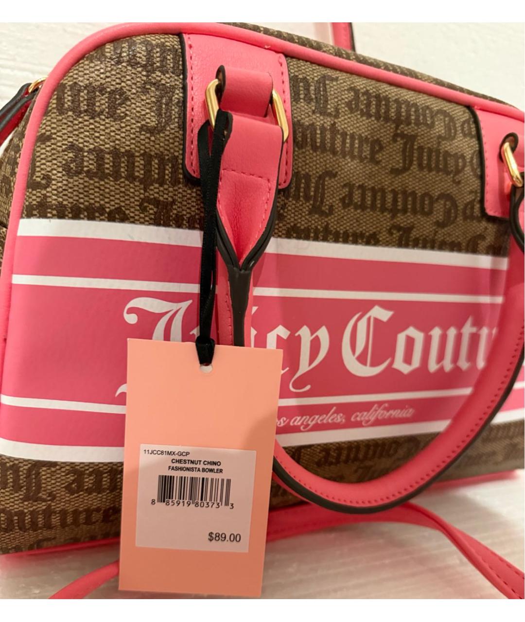 JUICY COUTURE Мульти сумка с короткими ручками из искусственной кожи, фото 6