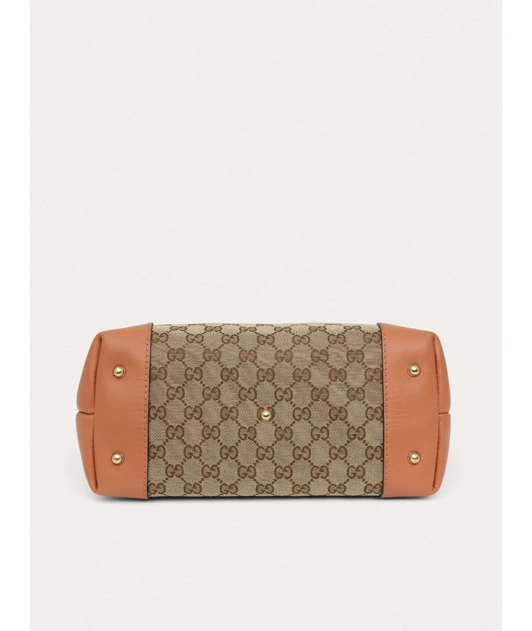 GUCCI Бежевая сумка тоут, фото 7