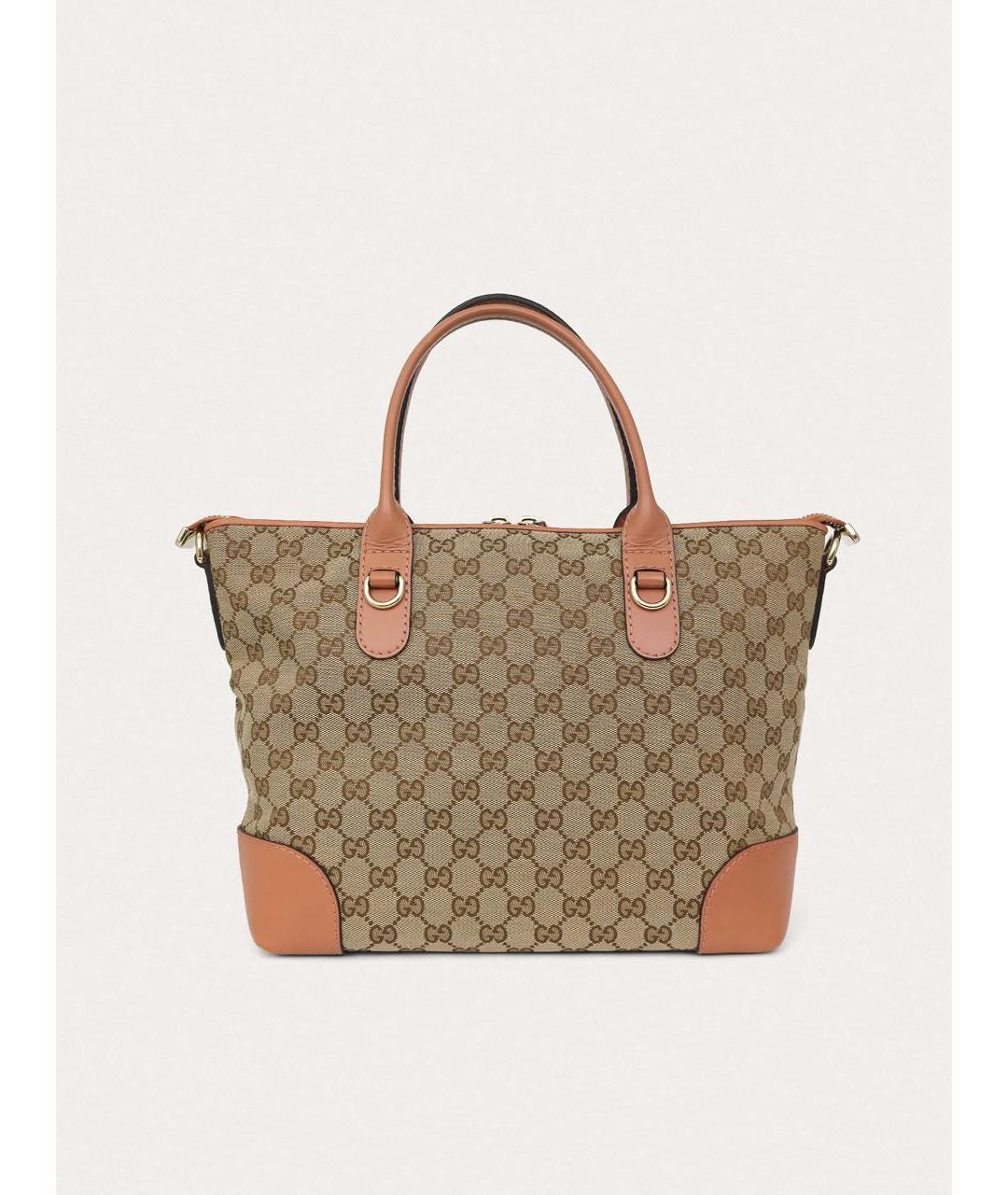 GUCCI Бежевая сумка тоут, фото 3