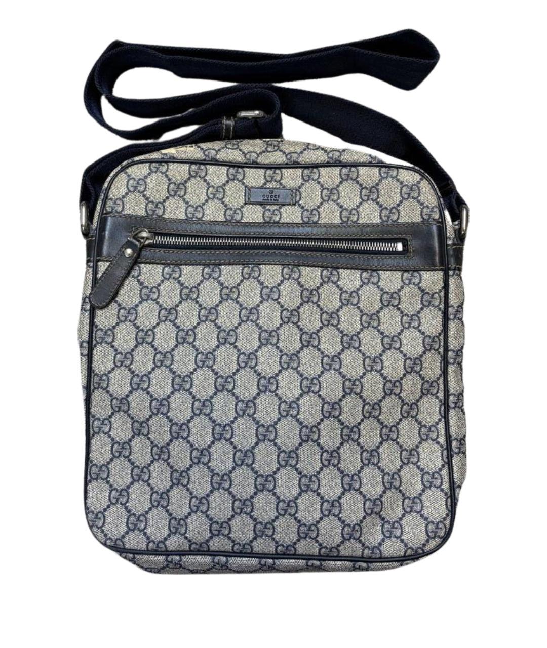 GUCCI Бежевая кожаная сумка на плечо, фото 1