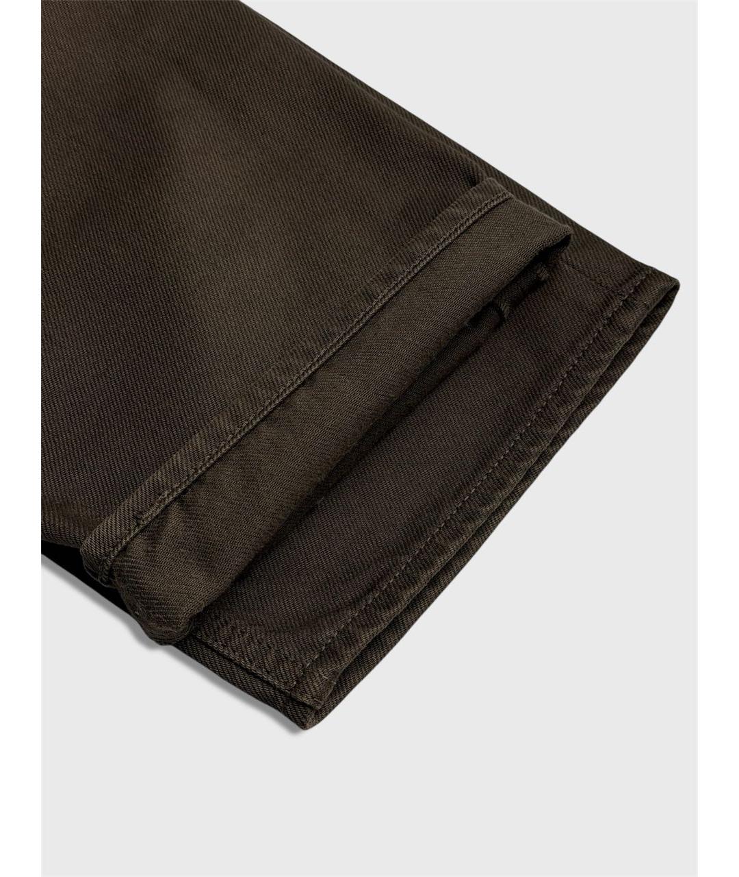 STONE ISLAND Коричневые прямые джинсы, фото 5