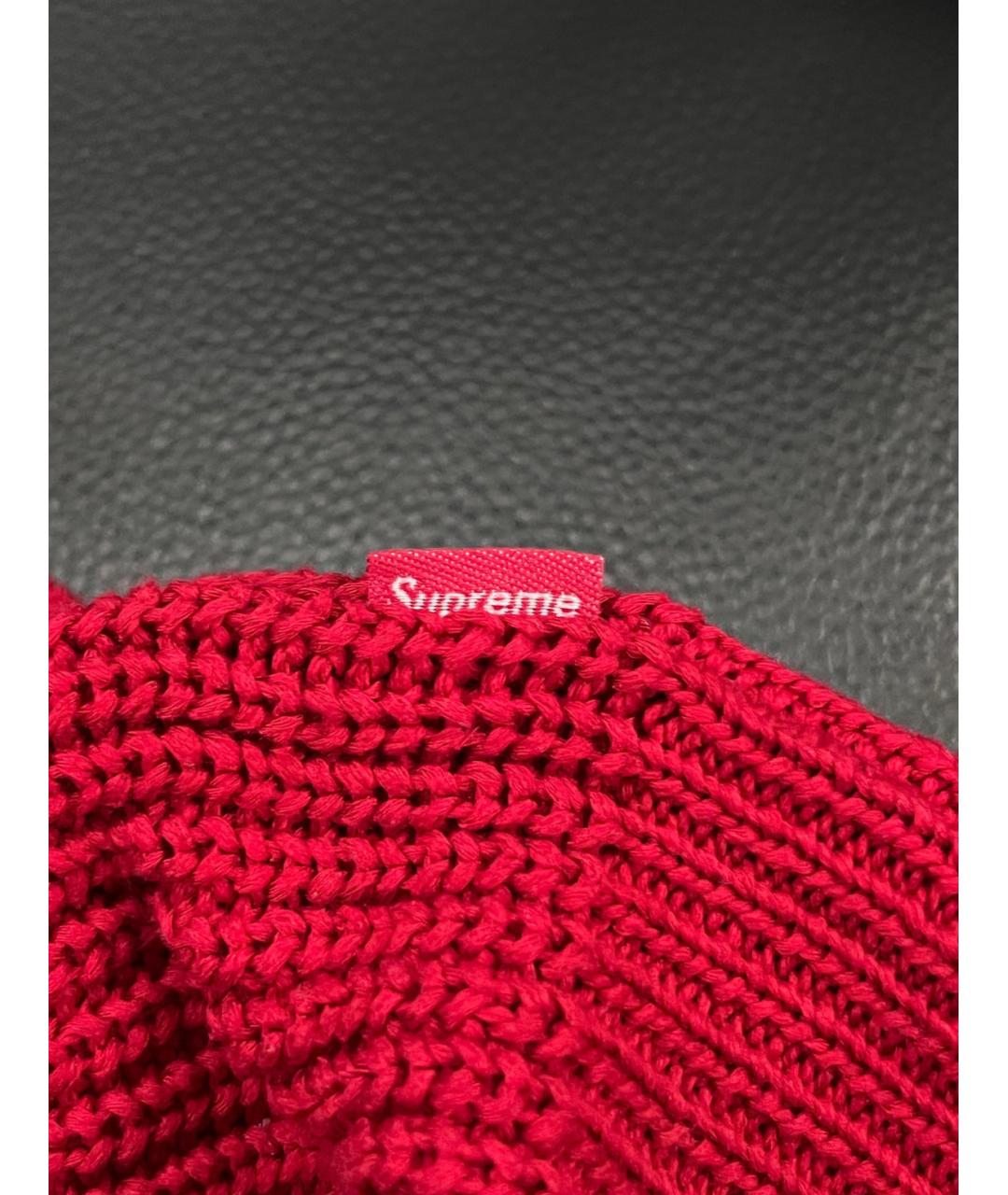 COMME DES GARÇONS Красный хлопковый джемпер / свитер, фото 5